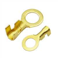 DELİKLİ TERMİNAL METRİK 6 (UFO İÇİN) SARI 1