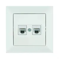 İKİLİ DATA PRİZİ (CAT 6 + CAT 6) 1