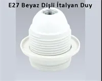 E 27  İTALYAN DUY    ( DİŞLİ) 1