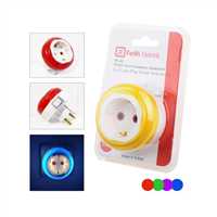 TOPRAKLI PRİZLİ GECE LAMBASI - ANAHTARLI 1