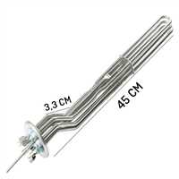 380/220V 3* 1500W L:43cm YUVARLAK FLŞ.REZ. SOKET S 1