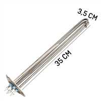 230/230V 2* 1000W L:24cm KÜÇ.ÜÇG.FLŞ.REZ. M4 SULU 1