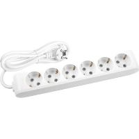 6'LI TOPRAKLI 2 MT KABLOLU GRUP PRİZ 1