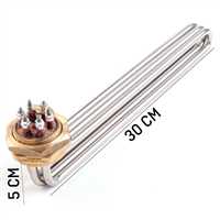 380/230V 3* 2000W L:35cm 1½'' MAN.REZ. M4 SULU ÖB.5 1