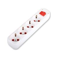 4'LÜ ANAHTARLI TOPRAKLI PRİZ KLEMENSLİ 1