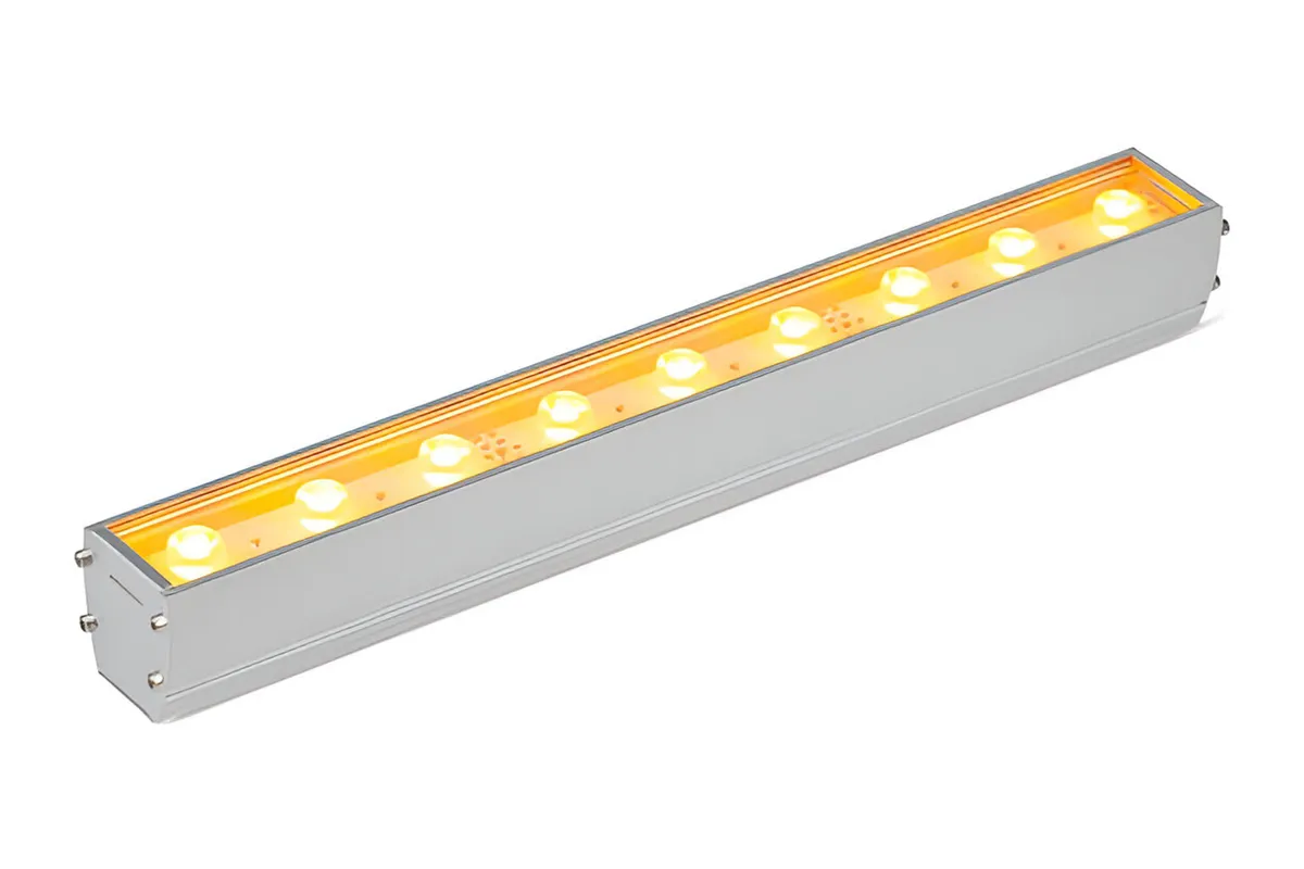 12W GOLD WALLWASHER 30CM(AMBER) 1