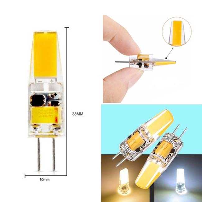 5W LEDLİ KAPSÜL AMPUL (G4) (12V) (BEYAZ) 1