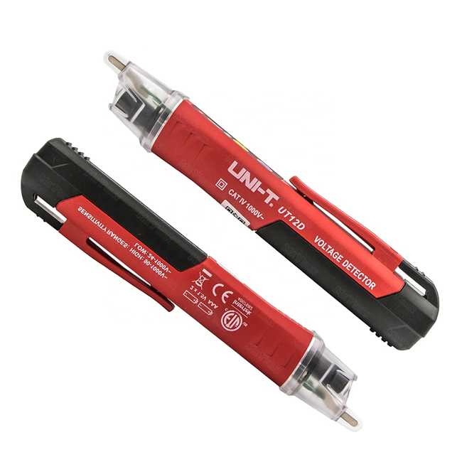 UT-12D TEMAZSIZ KONTROL KALEMİ (24-1000 V) (90-1000 V) İKİ KADEMELİ 1