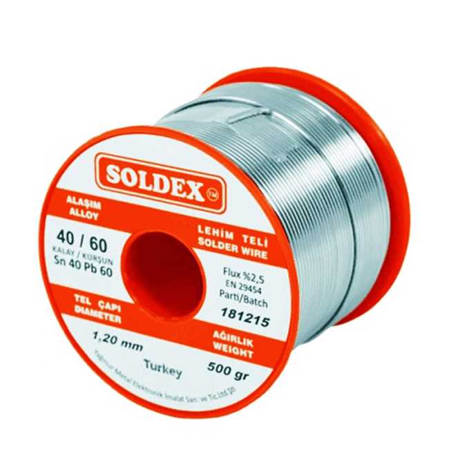 60/40 MAKARA LEHİM 1,20 MM 500GR 1