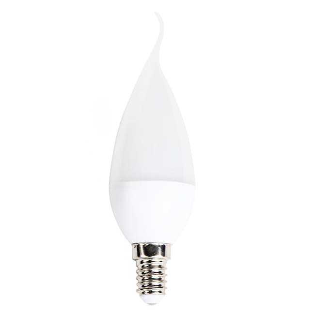 5W LEDLİ KIVRIK BUJİ AMPUL (BEYAZ) 1