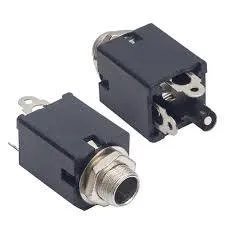 45x45 mm STEREO JACK (6,3 mm) (SİYAH) 1