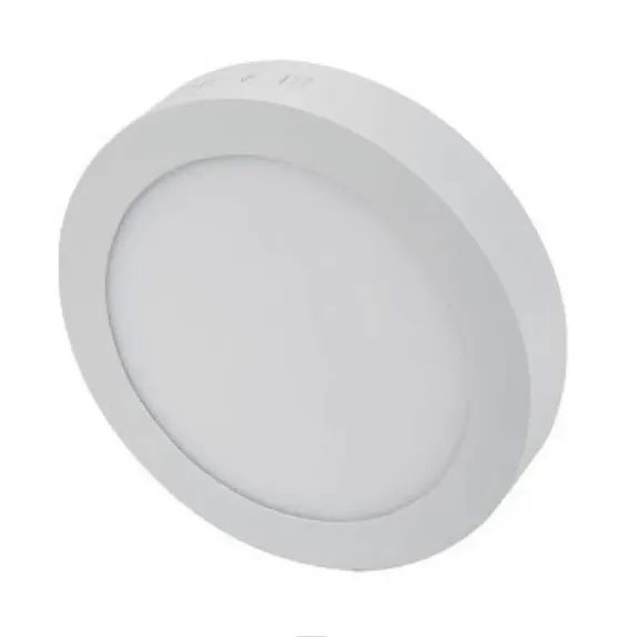18W SIVA ÜSTÜ LED PANEL (YUVARLAK)  BEYAZ 1