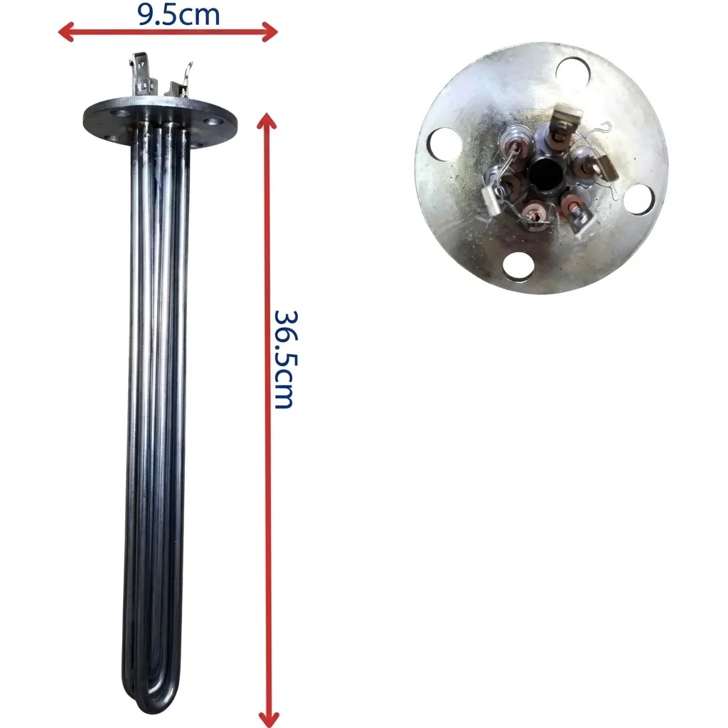 380/230V 3* 2500W L:35cm YUV.FLŞ.REZ. M4 SULU ÖB.5 1