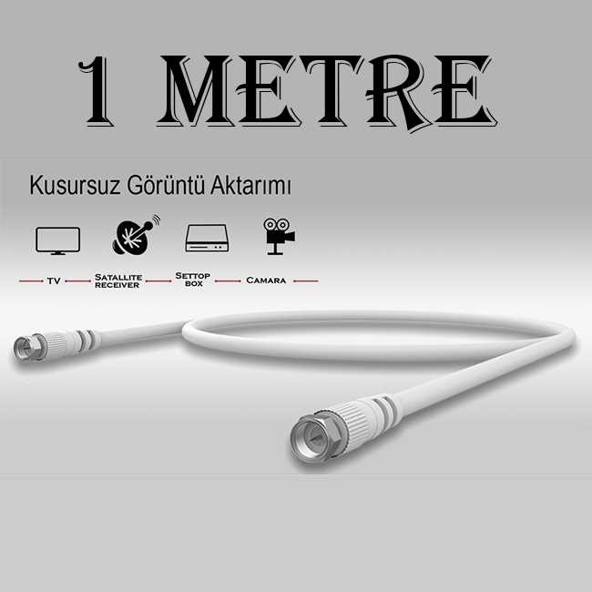 HAZIR ANTEN KABLOSU 1MT. 1
