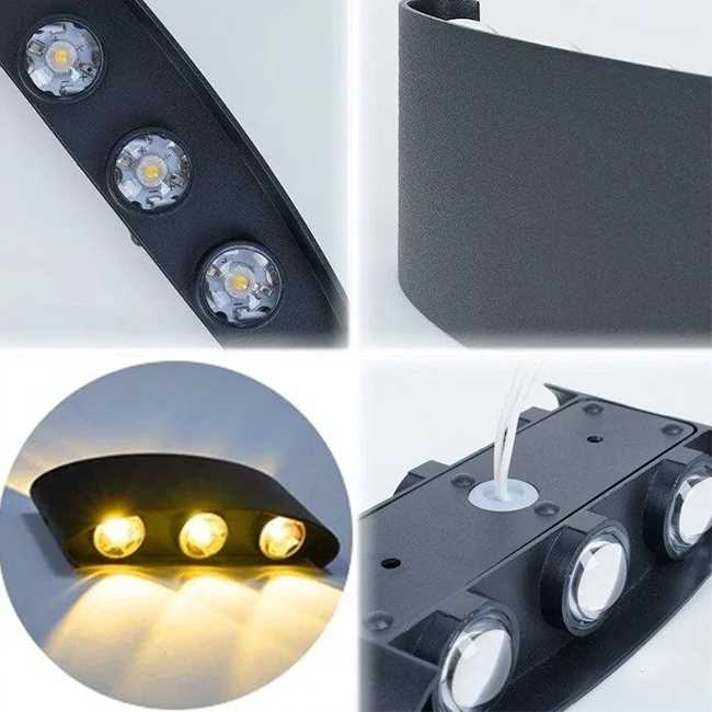 10W HAİTİ LED APLİK (DIŞ MEKAN)(GÜNIŞIĞI) 1