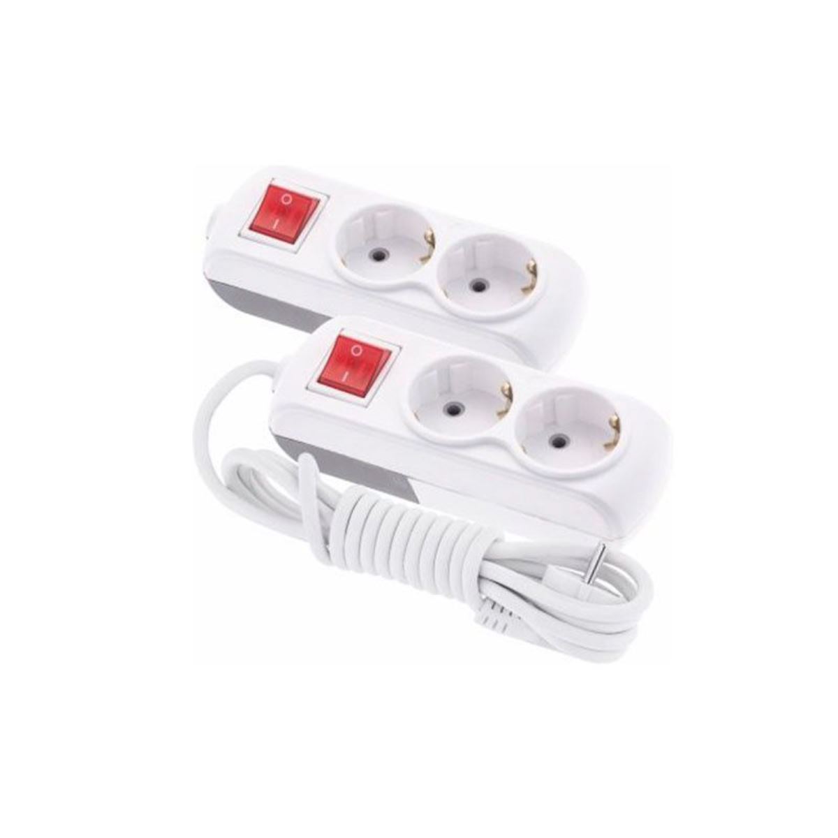 2'Lİ  ANAHTARLI GRUP PRİZ 3 METRE 1