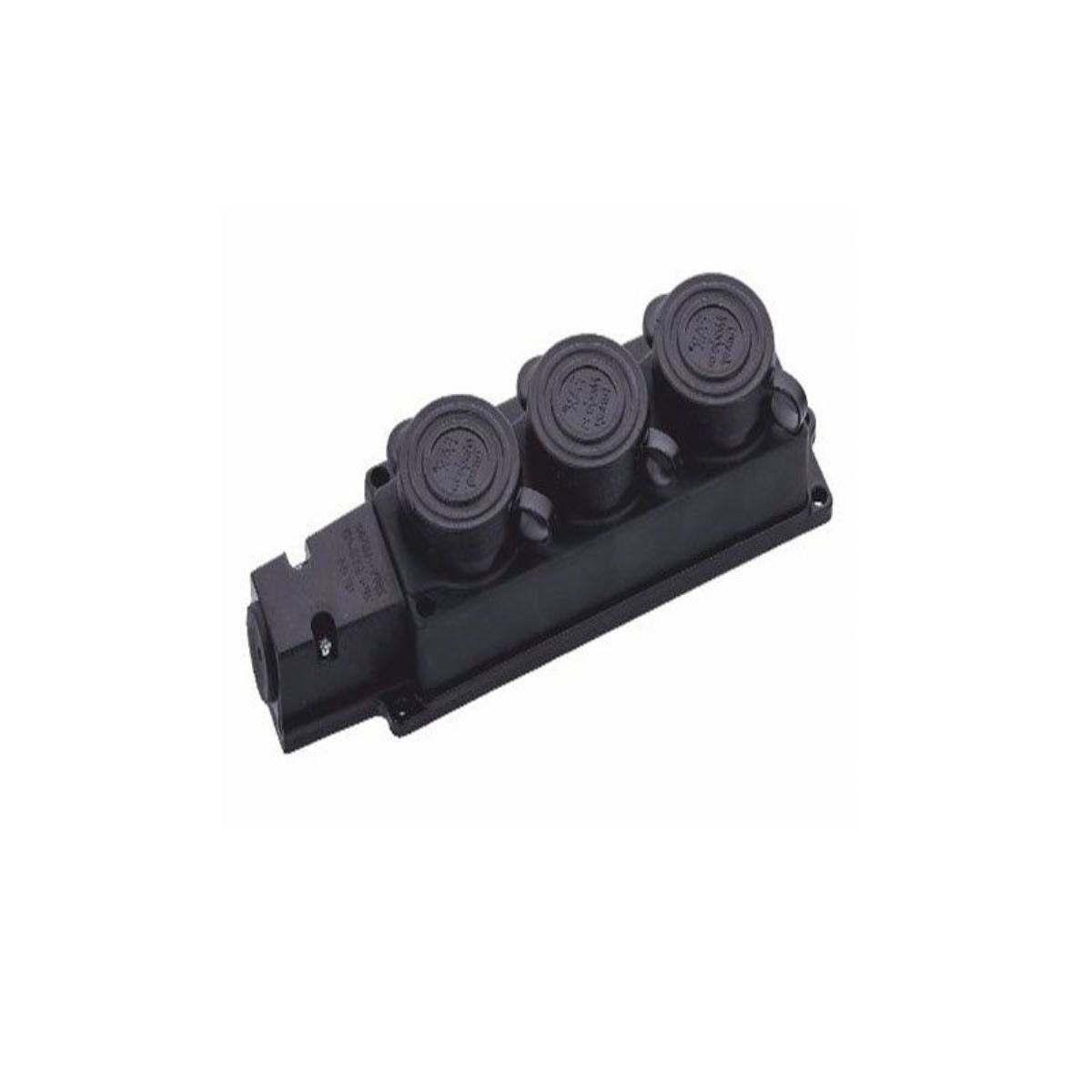 3 LÜ KAUÇUK MONOFAZE GRUP PRİZ 1