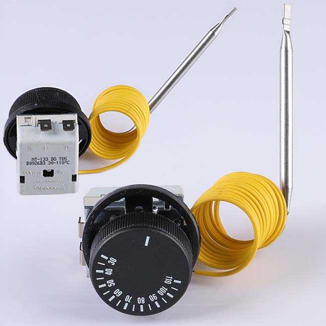 GAZLI TERMOSTAT TECASA (2 ÇIKIŞLI)30-110 1