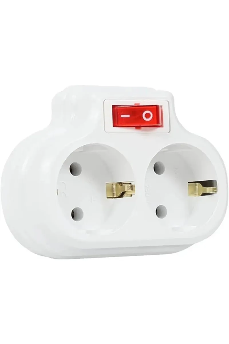2-6 AMP W OTOMATLI İKİLİ KOMBİ PRİZ 1