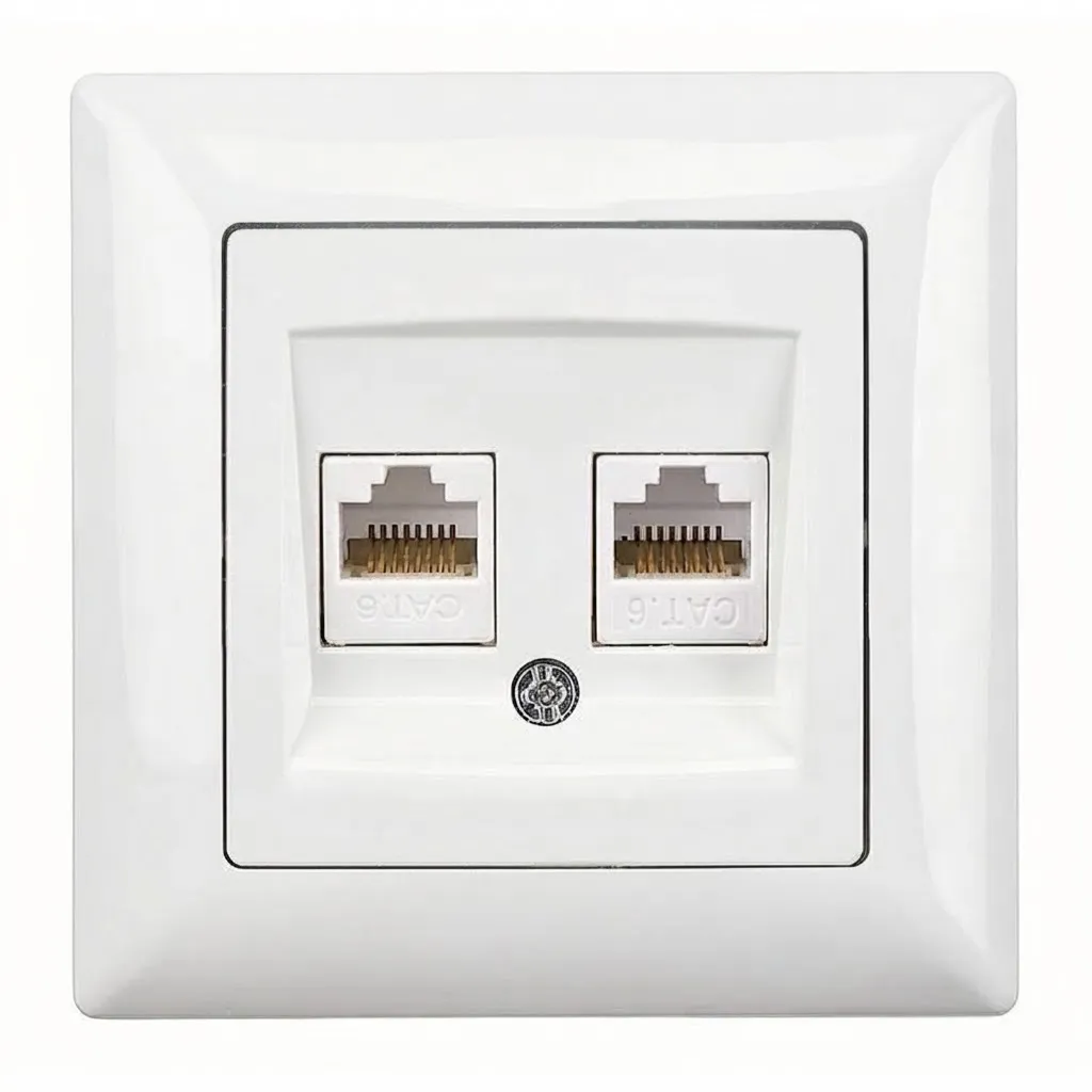 İKİLİ DATA PİRİZİ (CAT 6 + CAT 6) 1