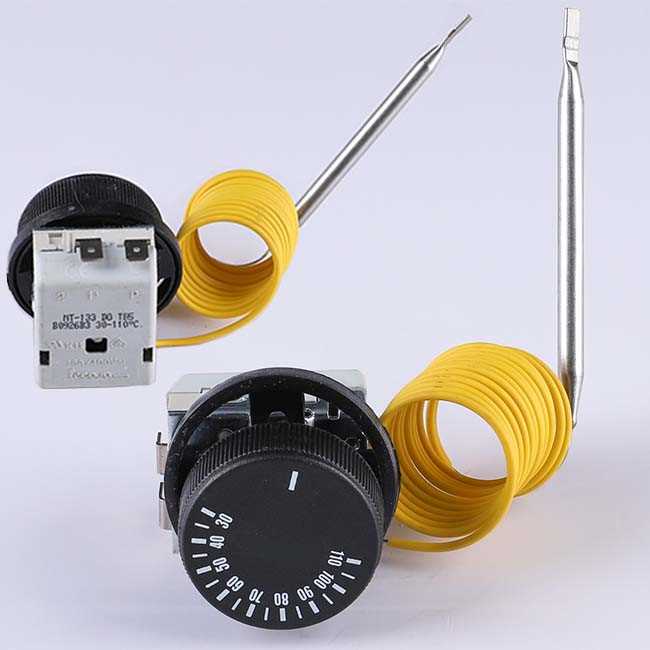 GAZLI TERMOSTAT TECASA (2 ÇIKIŞLI)30-110 1