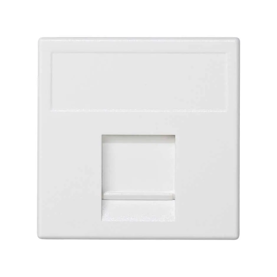 45x45 mm DATA/TEL. KAPAĞI (TEKLİ) (BEYAZ) 1