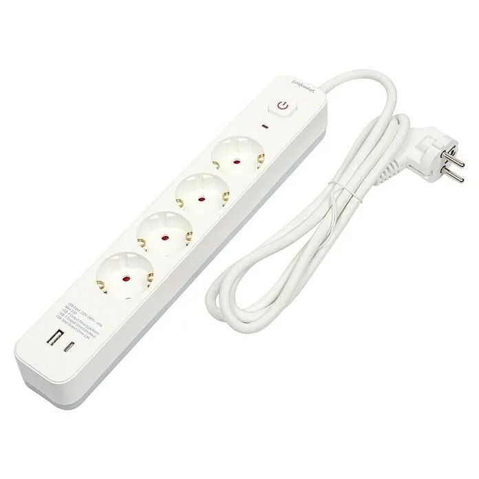 2 USB Lİ 4 LÜ GRUP PRİZ KABLOLU 1