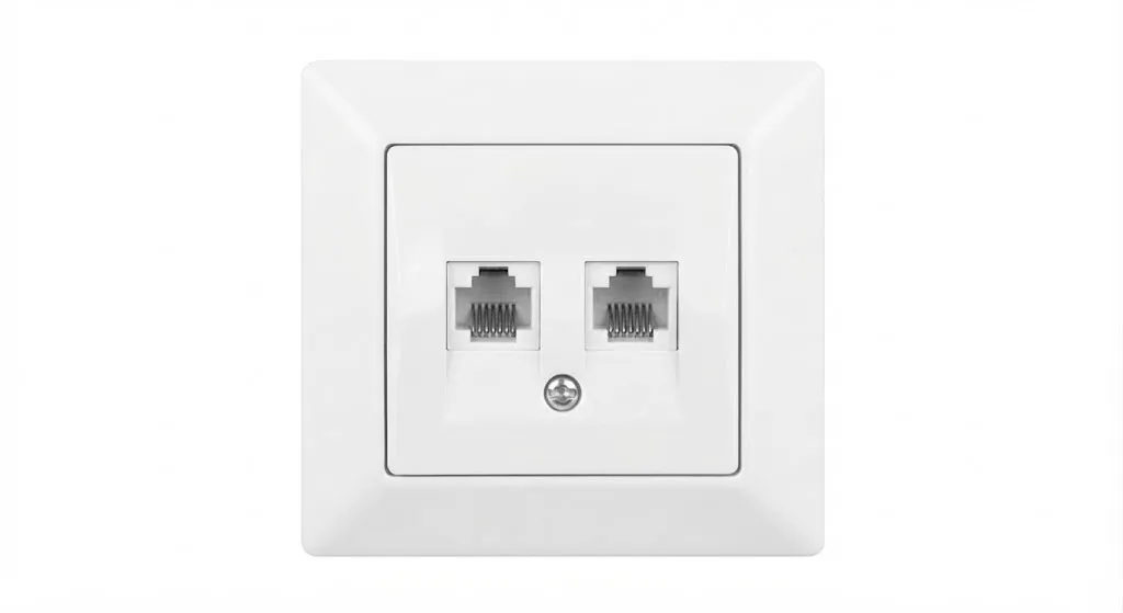 İKİLİ DATA PRİZİ (CAT 5 + CAT 5) 1