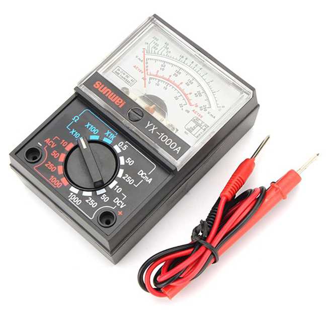 ANALOG ÖLÇÜ ALETİ (YX 360) 1