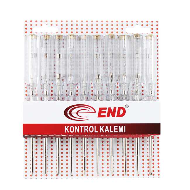 ÇELİK UÇLU KONTROL KALEMİ (YILDIZ) 1