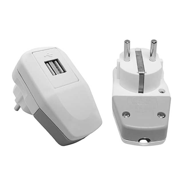 USB Lİ TOPRAKLI ERKEK FİŞ 1