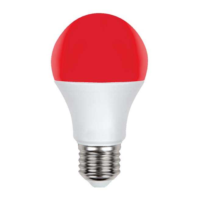 9W LED AMPUL (E-27) ( KIRMIZI) 1