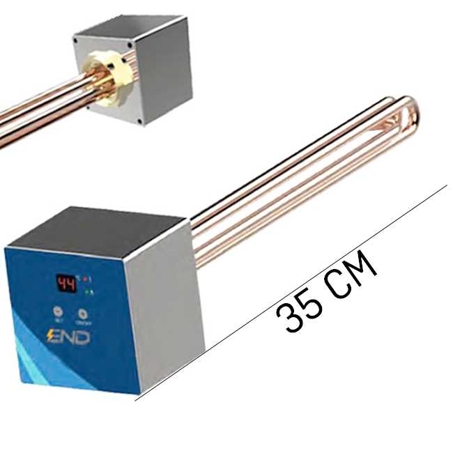 2' KABLOLU DİGİTAL TERMOSTATLI ISITICI 9000 W 1