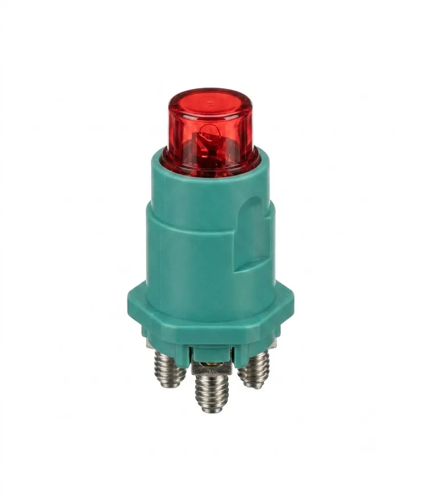 6 MM KABLOLU SİNYAL LAMBASI KIRMIZI 1