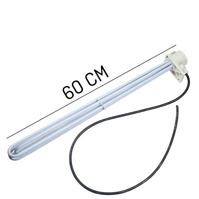 380/230V 3* 500W L:60cm TEFLON REZİSTANS 1