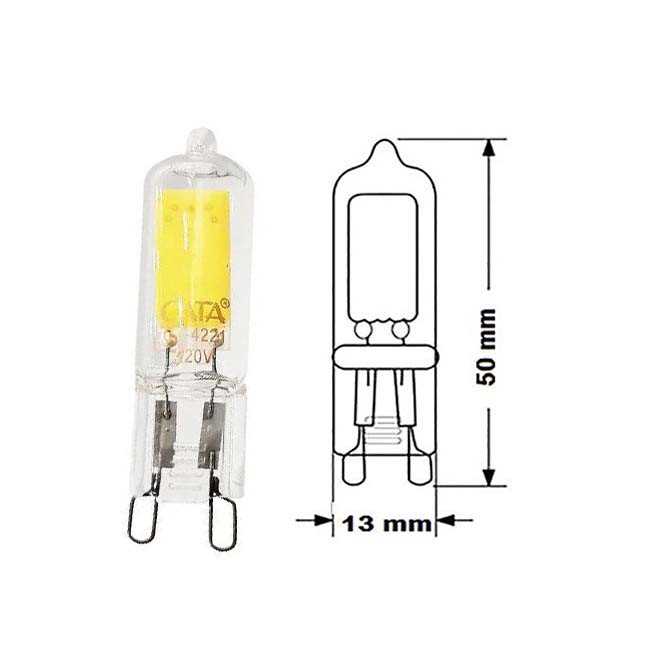 5W LED KAPSÜL AMPUL (G9) (220V) (BEYAZ) 1