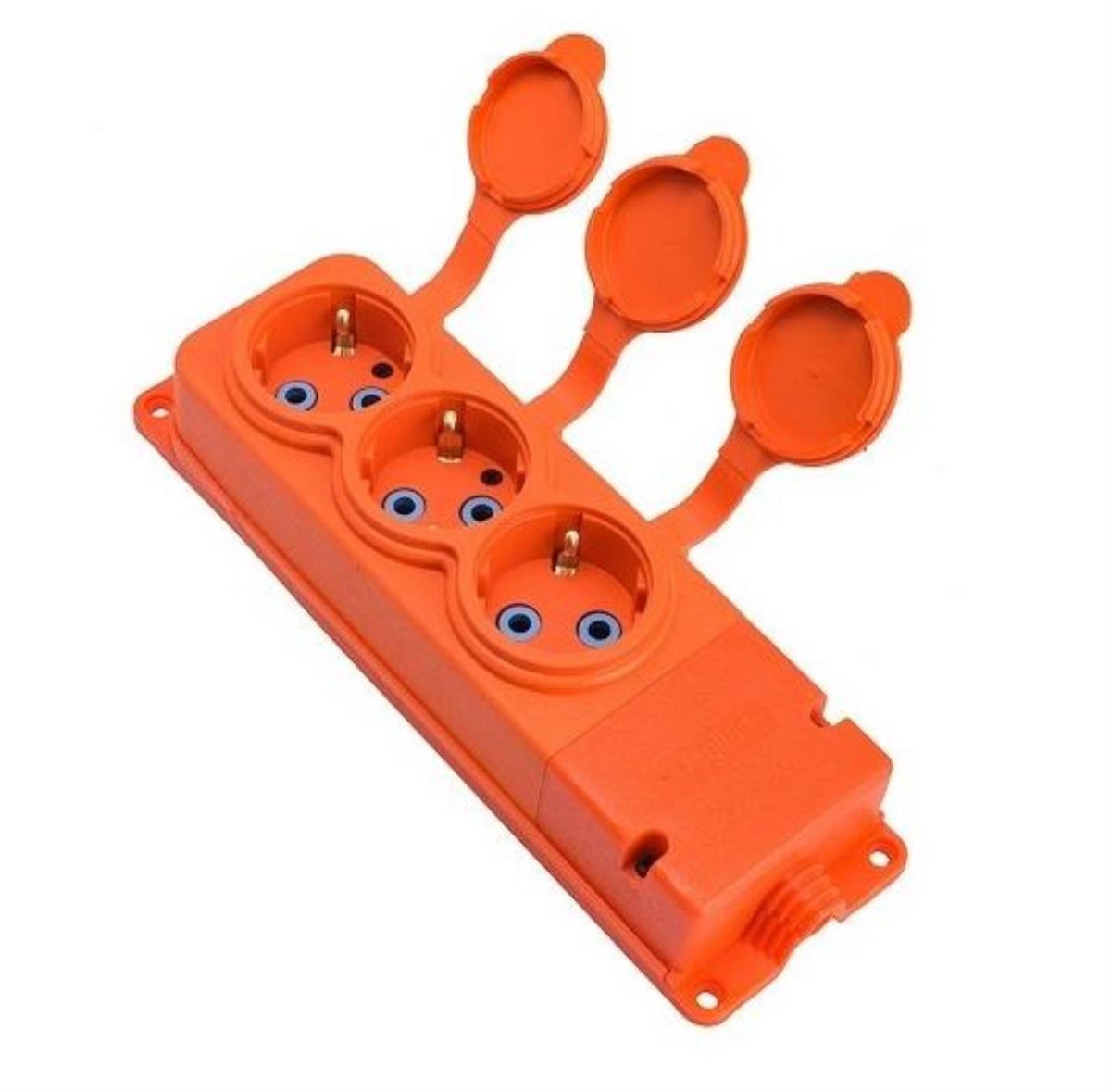 KAUÇUK ÜÇLÜ GRUP PİRİZ (TURUNCU) 1