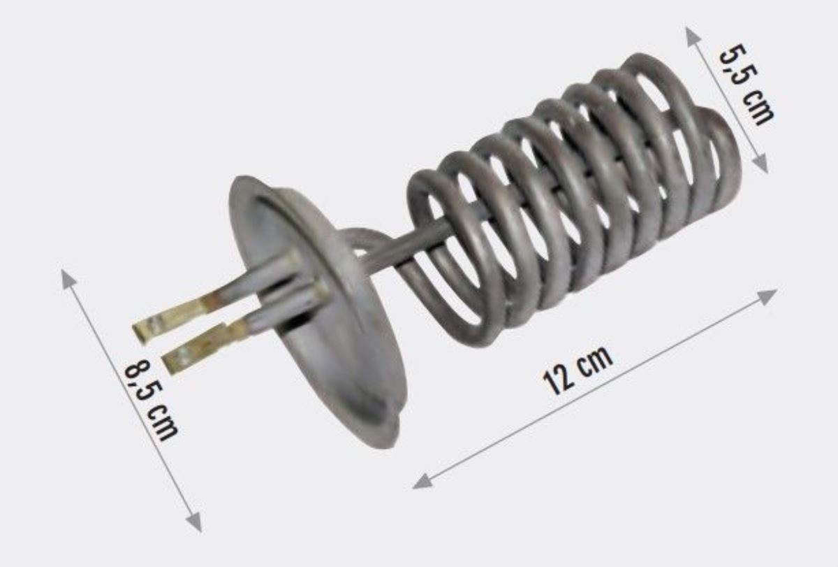 MUTFAK TİPİ TEKLİ ŞOFBEN REZİSTANSI 220V 4500W 1