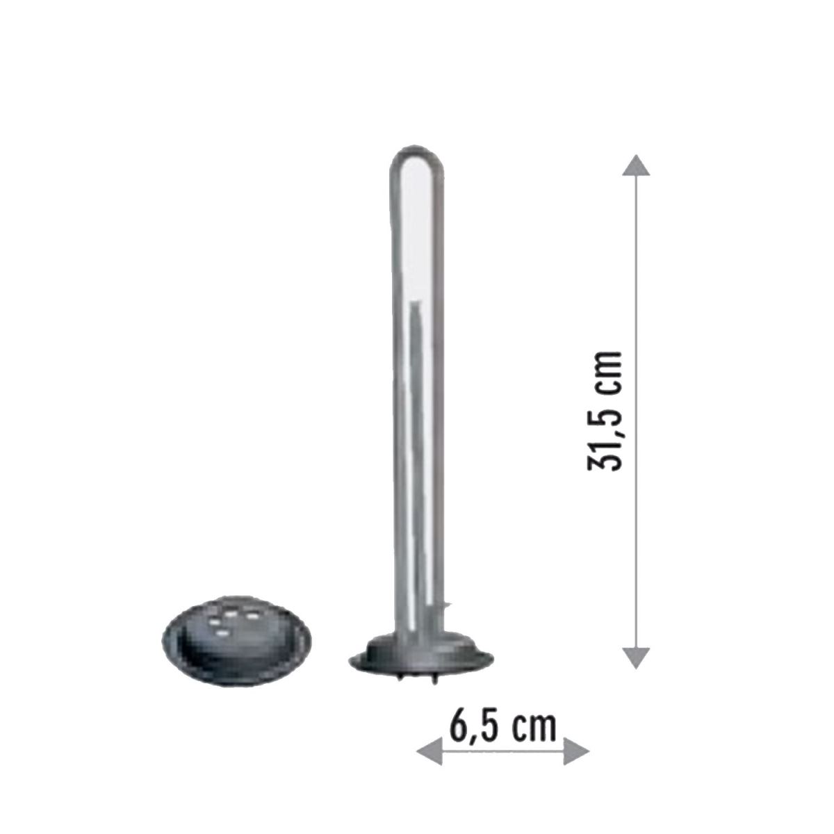 YUVARLAK FLANŞLI TERMOSİFON REZ. KROM 220V 1300W 1