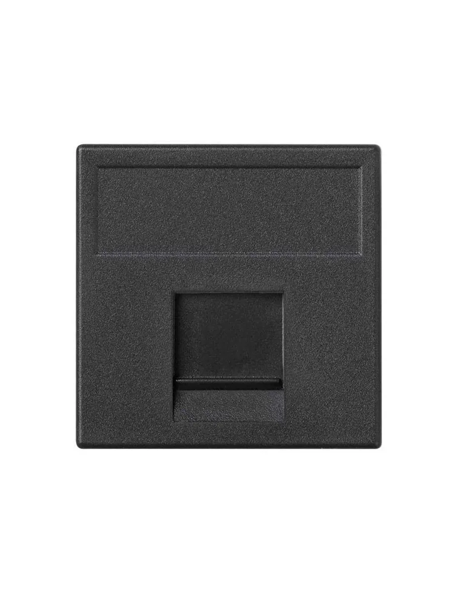 45x45 mm DATA/TEL. KAPAĞI (TEKLİ) (SİYAH) 1