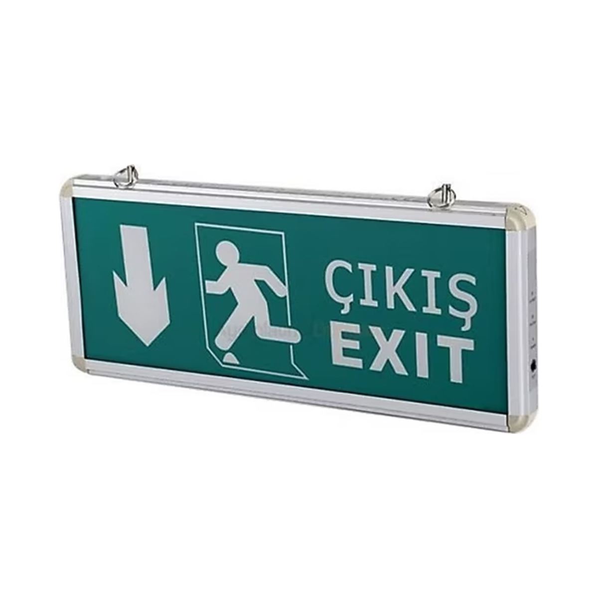 3W EXIT ÇIKIŞ ARMATÜRÜ LEDLİ 3 SAAT AKÜLÜ 1