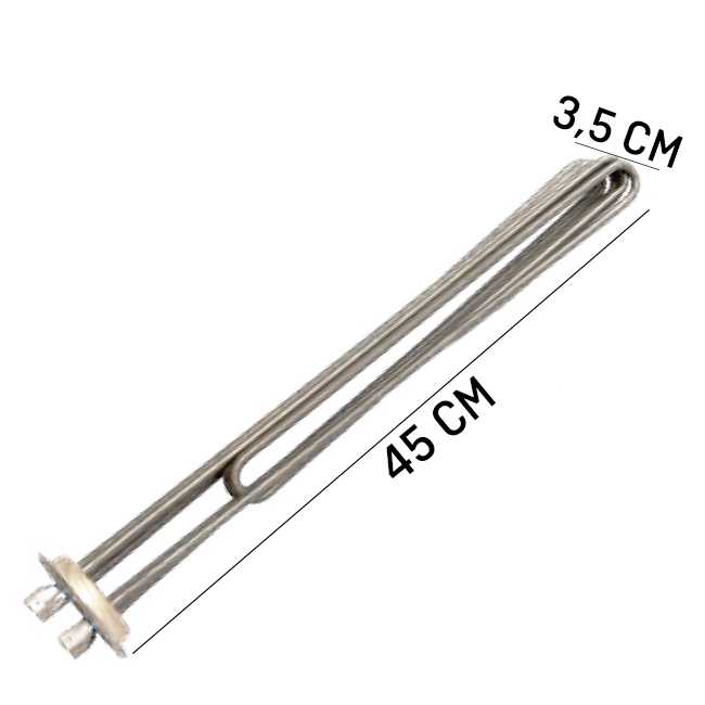 380/220V 3* 3000W L:45cm SIV.FLŞ.REZ. SOKET SULU Ö 1