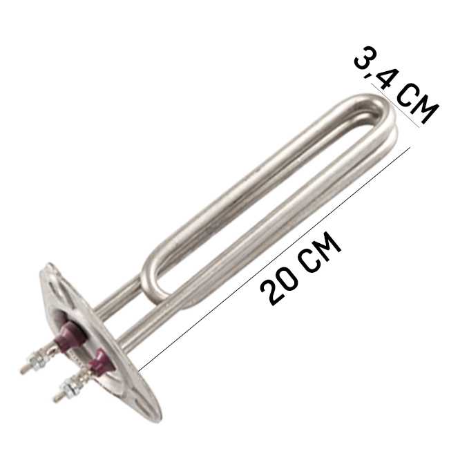 230V  2600W L:20cm KÜÇ.ÜÇG.FLŞ.REZ. SOKET SULU ÖB. 1