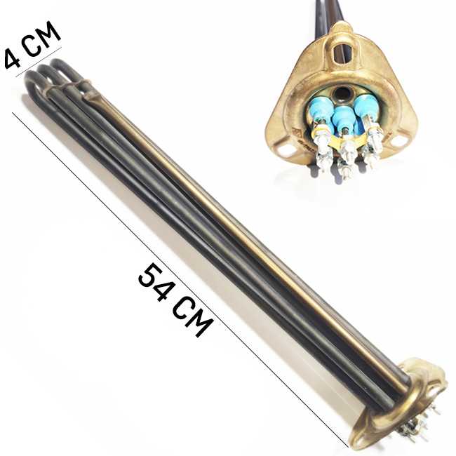 380/230V 3* 3200W L:54cm MİL SULU BÜY.ÜÇG.FLŞ.REZ. 1