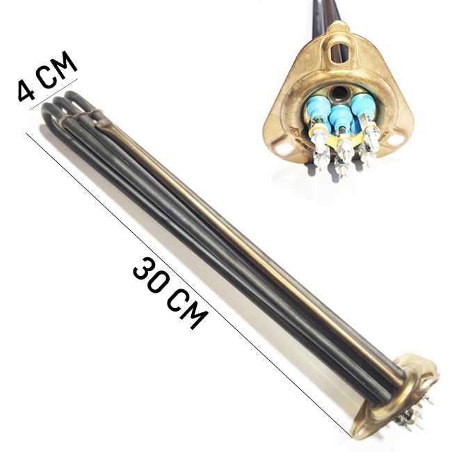 380/230V 3* 2000W L:30cm BÜY.ÜÇG.FLŞ.REZ. SOKET SU 1