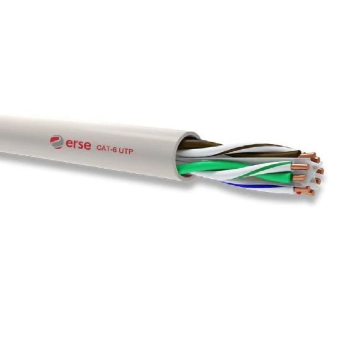 CAT 6U/UTP4X2X24AWG-CU-HFFR 1