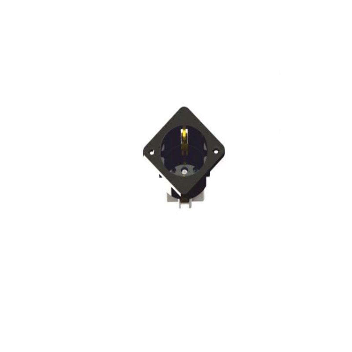 1x16 A MAKİNA VE PANO PRİZ 45° (SİYAH) 1