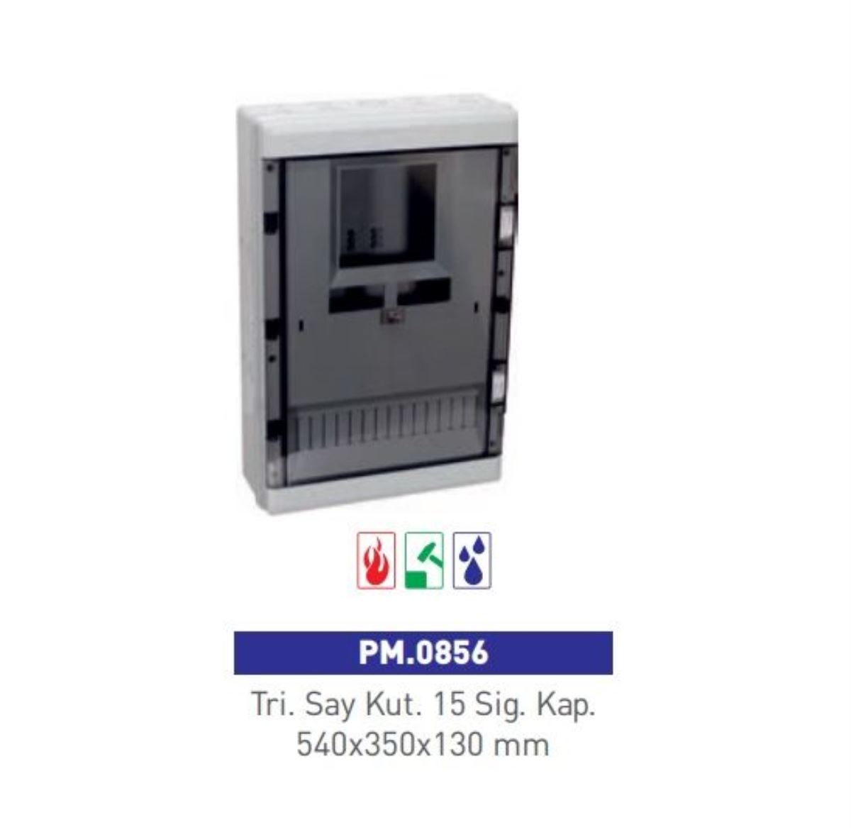 TRİ.SAY.KUT.15 SİG.KAP.540*350*130MM 1