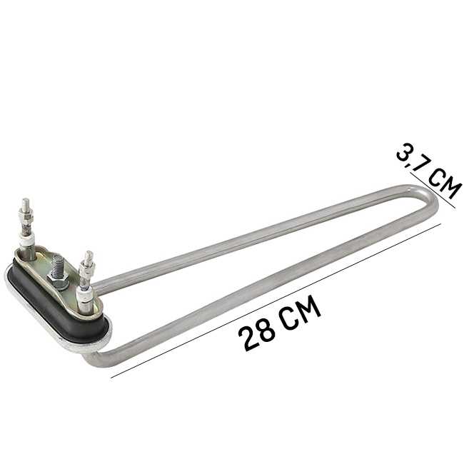 230V  1000W L:28cm U BUL.MAK.REZ. M4 SULU ÖB.5 3 B 1