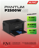 PANTUM P2500W WİFİ  LAZER YAZICI 1